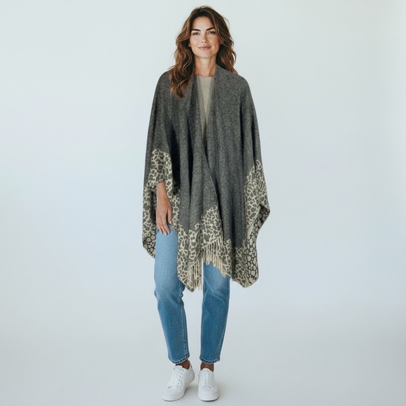 croft & barrow Sweaters - Croft & Barrow Women's Poncho One Size